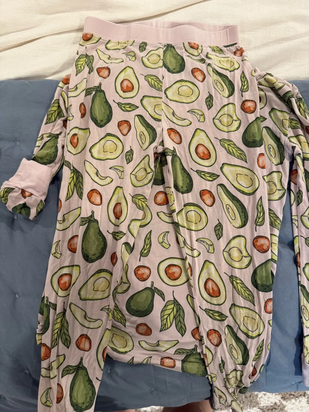 Little Sleepies Avocado Blush 4T READ DESCRIPTION